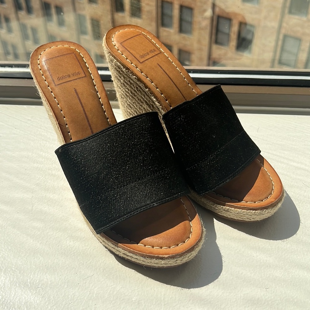 Dolce Vita espadrille wedges